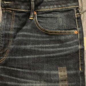 Men’s American eagle airflex + darkness falls athletic skinny jeans